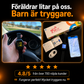 MiniVakt 4G Barnklocka – GPS, SOS, Videosamtal & SIM